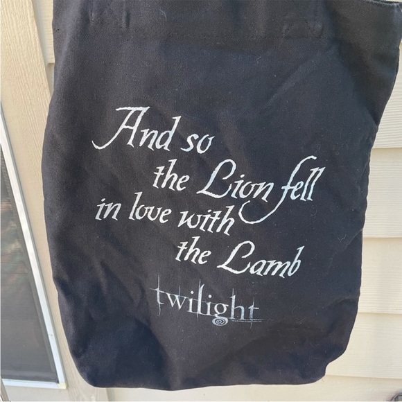 Twilight Edward Bella Official gear canvas bag - Picture 4 of 8
